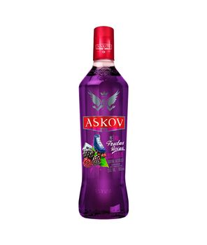Vodka Askov Frutas Roxas 900Ml Cc