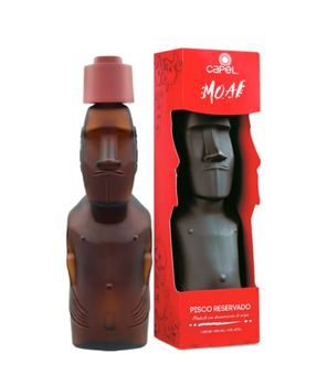 Pisco Chileno Capel Moai Reservado 1L