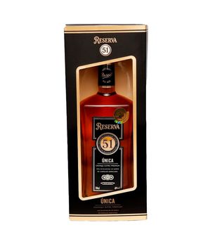 Cachaca Reserva 51 Unica 700Ml C/Cartucho