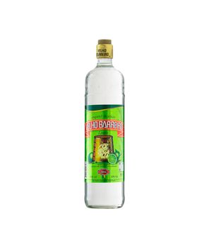 Cachaca Velho Barreiro Limao Papelao 6X910Ml