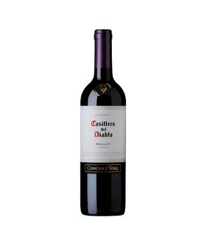 Vinho chileno Cas Del Diablo Merlot 750Ml