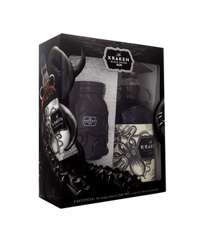Kit Rum The Kraken Black Spiced 750Ml+Copo Kraken