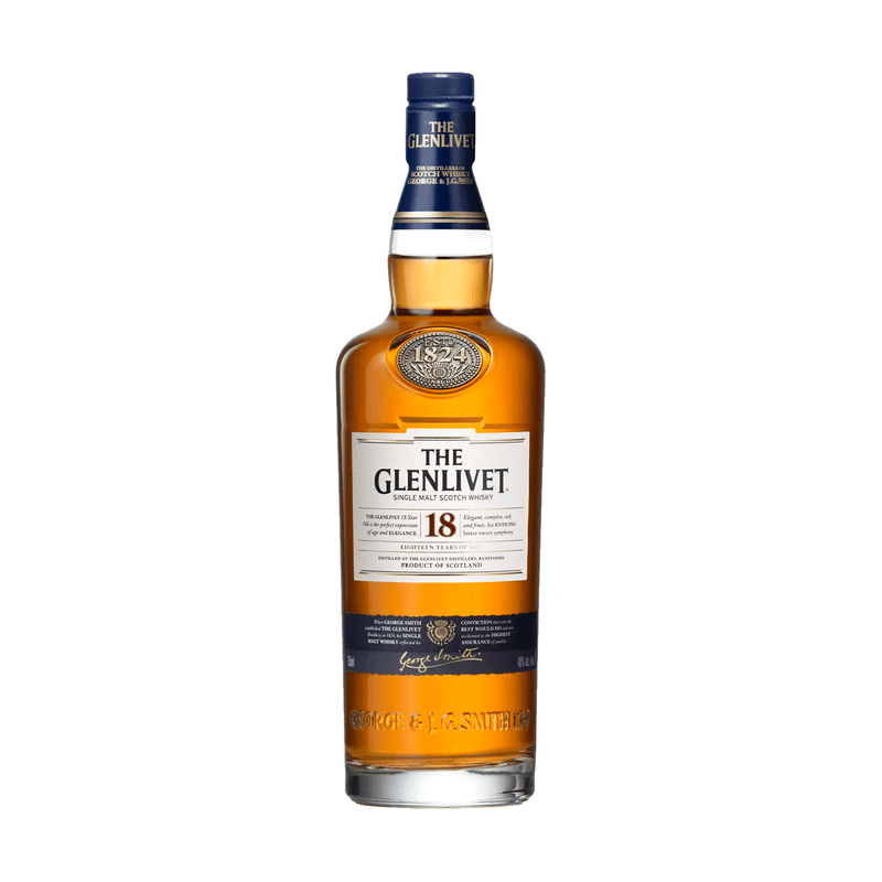 WhiskyGlenlivet18YSingleMalt750Mlsemcaixa