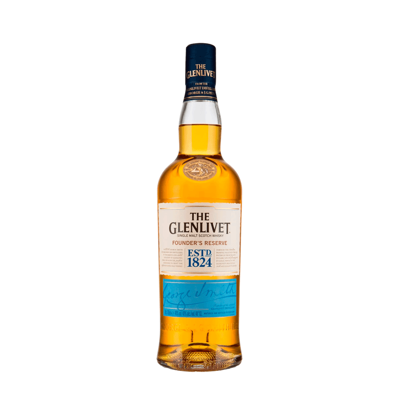 WhiskyGlenlivetFoundersSingleMalt2Copos700MlSemcaixa