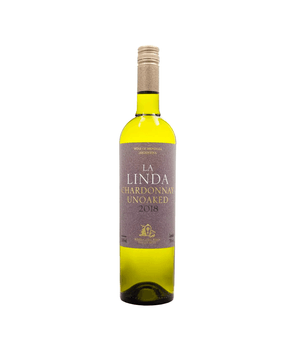 Vinho Argentino La Linda Chardonnay Unoaked 750Ml