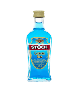 Mini Licor Stock Curacau Blue 50Ml