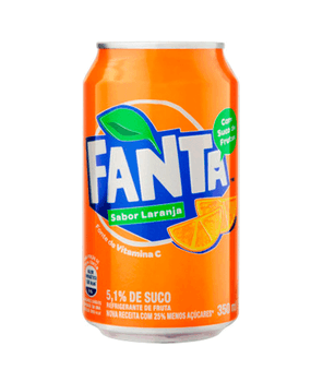 Refrigerante Fanta Laranja Lata 6X350Ml
