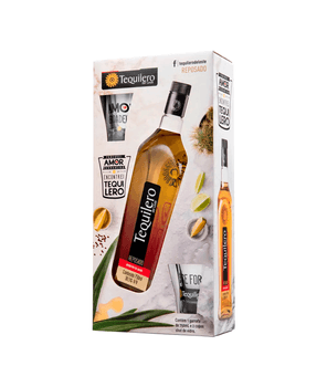 Kit Tequilero Ouro C/2 Copos 750Ml