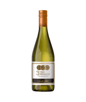 Vinho 3 Medallas Chardonnay 750ml