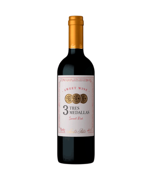 Vinho 3 Medallas Sweet Tinto 750ml