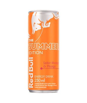 RED BULL MORANGO E PESSEGO 250ML