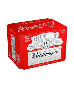 CERVEJA BUDWEISER LATA 12X350ML