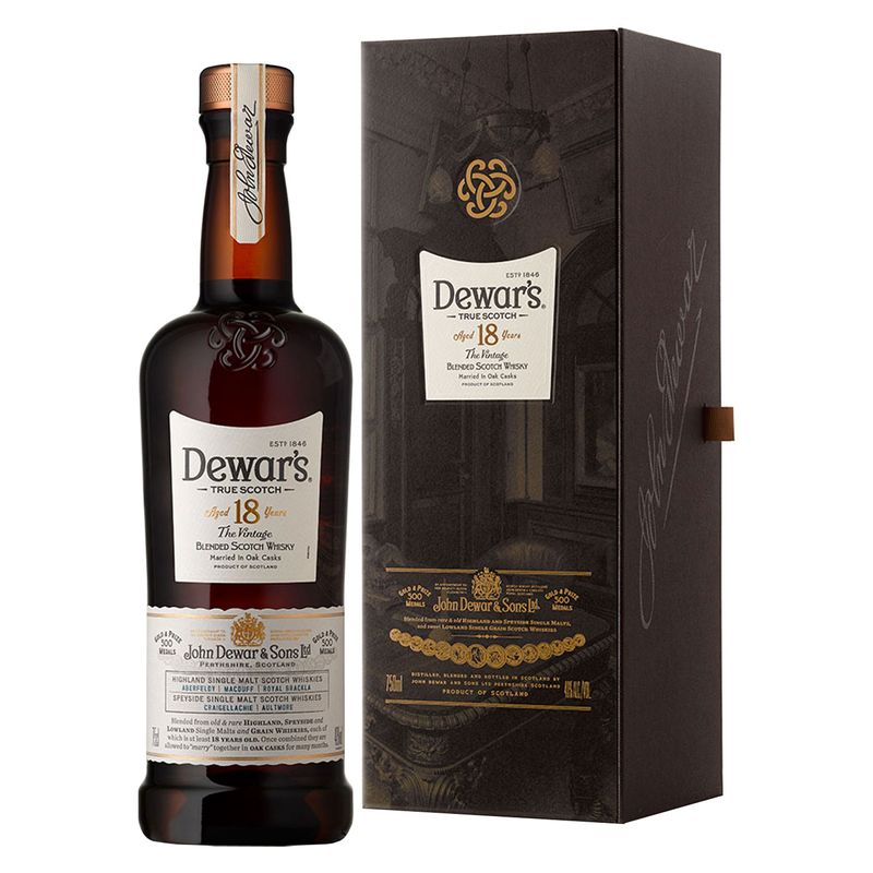 WhiskyScothDewarSTheVintage18Y750Ml1