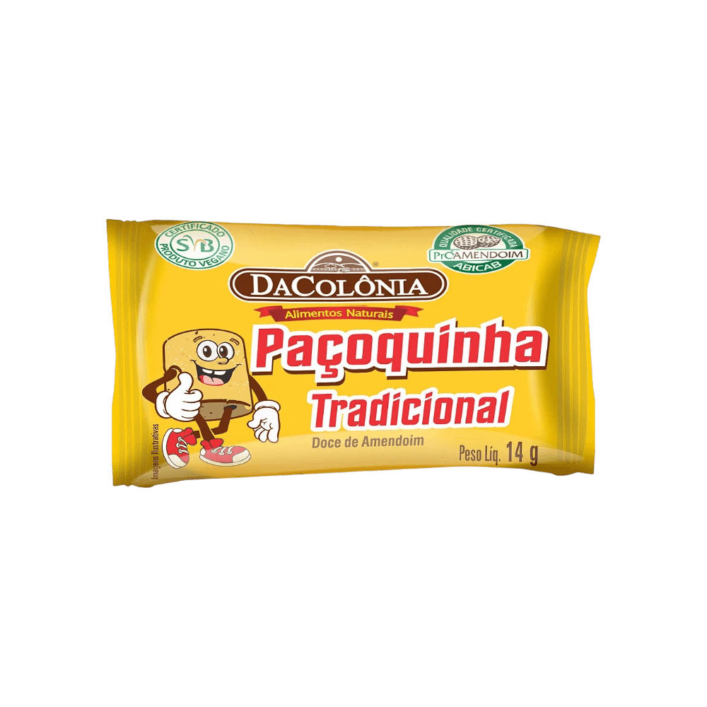 Pacoca Rolha Tradicional DaColônia 14G