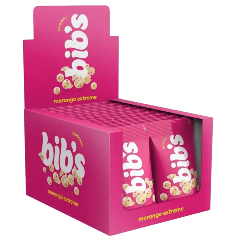 Chocolate Bibs Morango Extreme 720G (18X40G)
